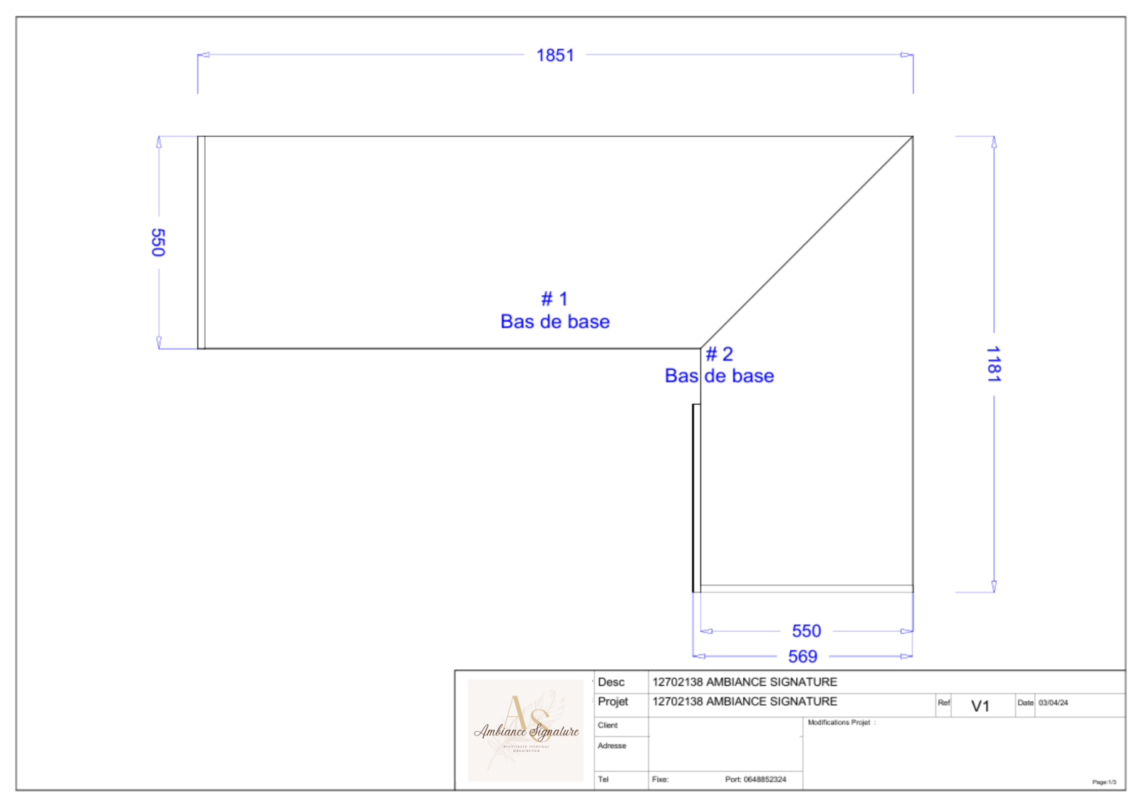 Dressing sur mesure