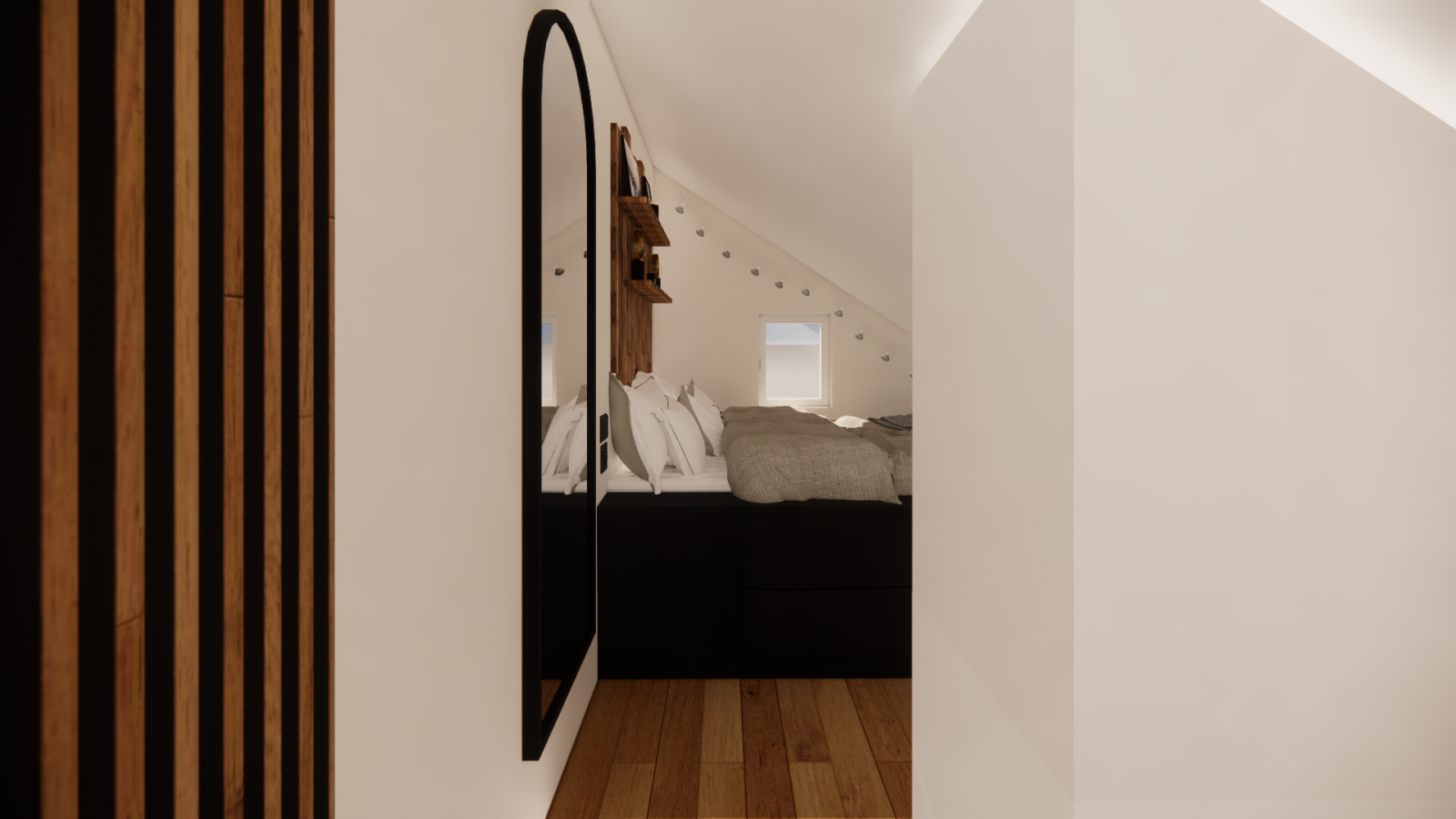 Chambre rénovée