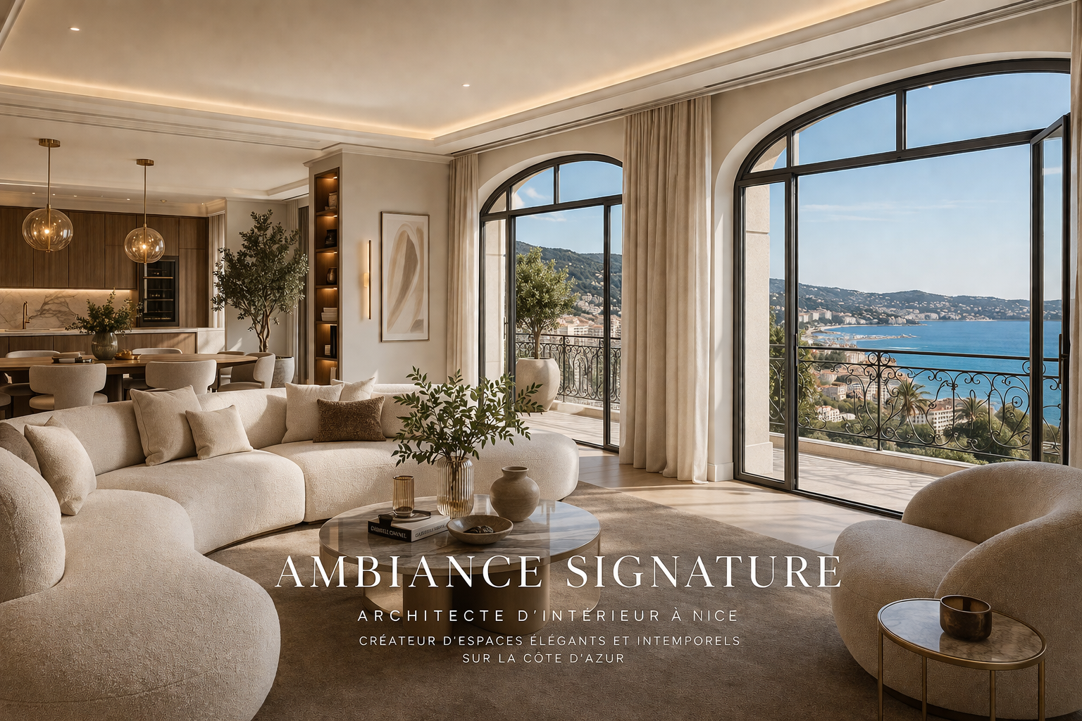 Architecte d'intérieur haut de gamme à Nice