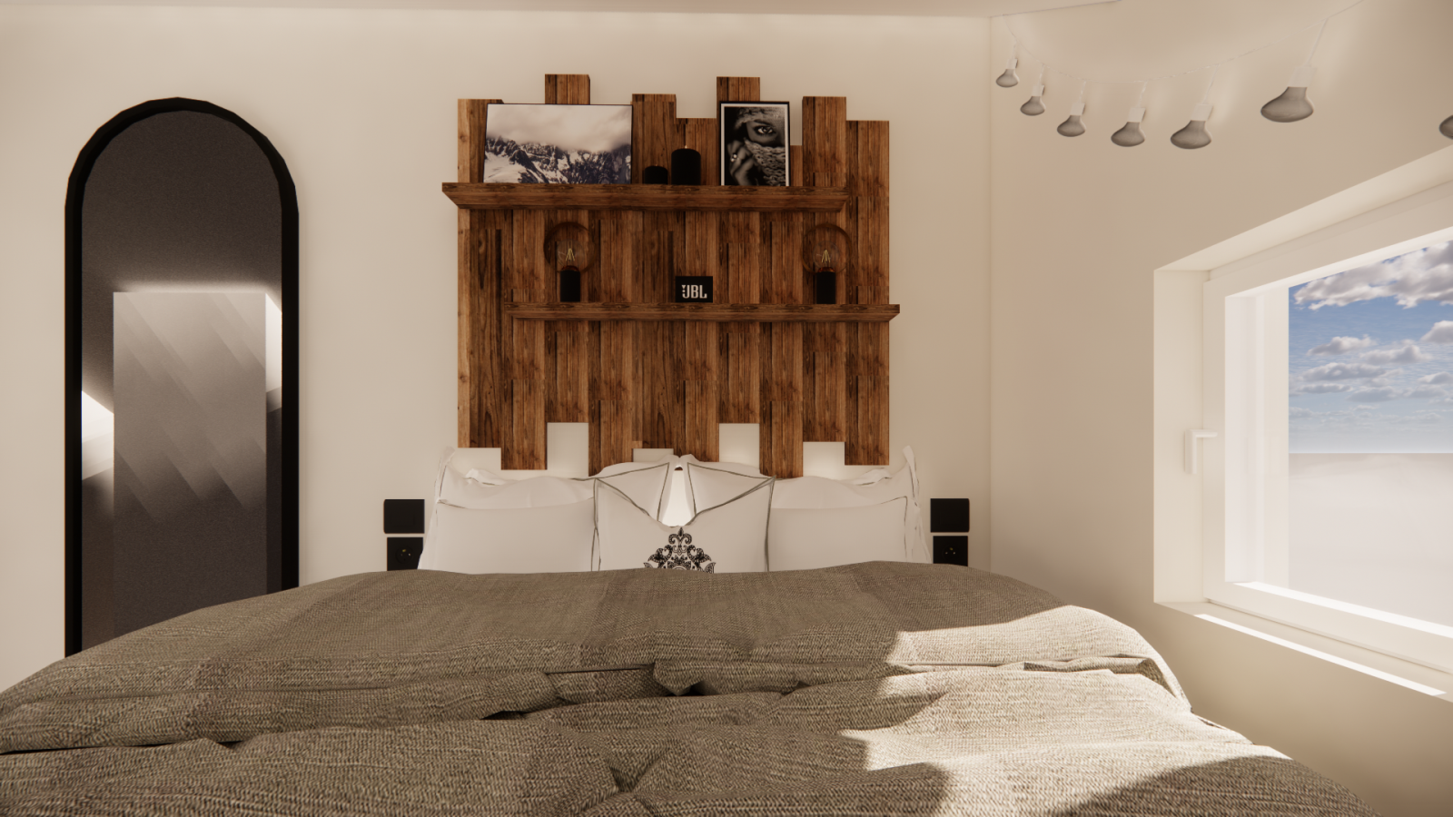 Architecte d'intérieur sur Nice pour rénovation d'un appartement studio en montagne