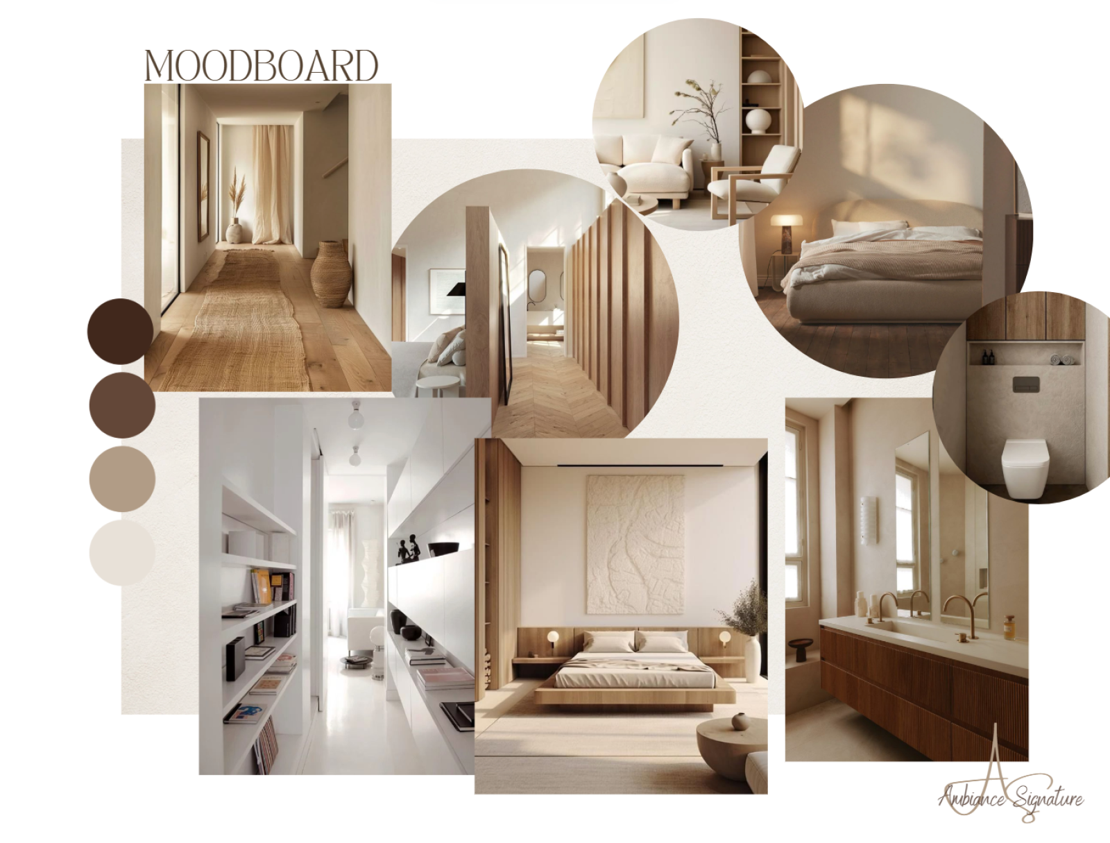Moodboard décoration : l’outil clé pour réussir votre projet d’intérieur avec Ambiance Signature