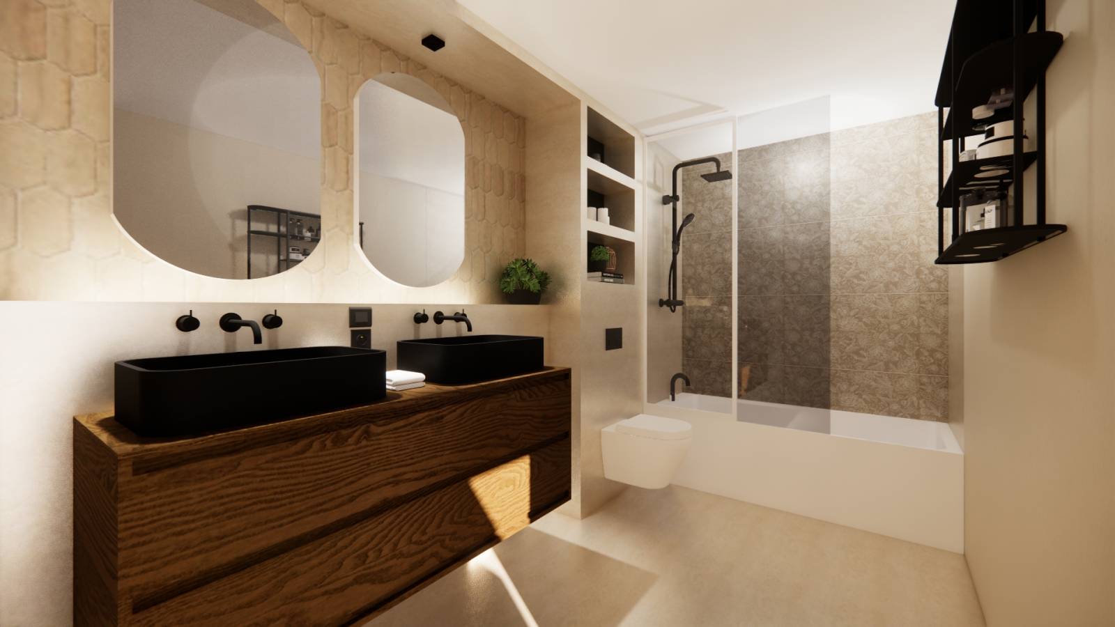 Conception de salle de bain, architecte d'intérieur