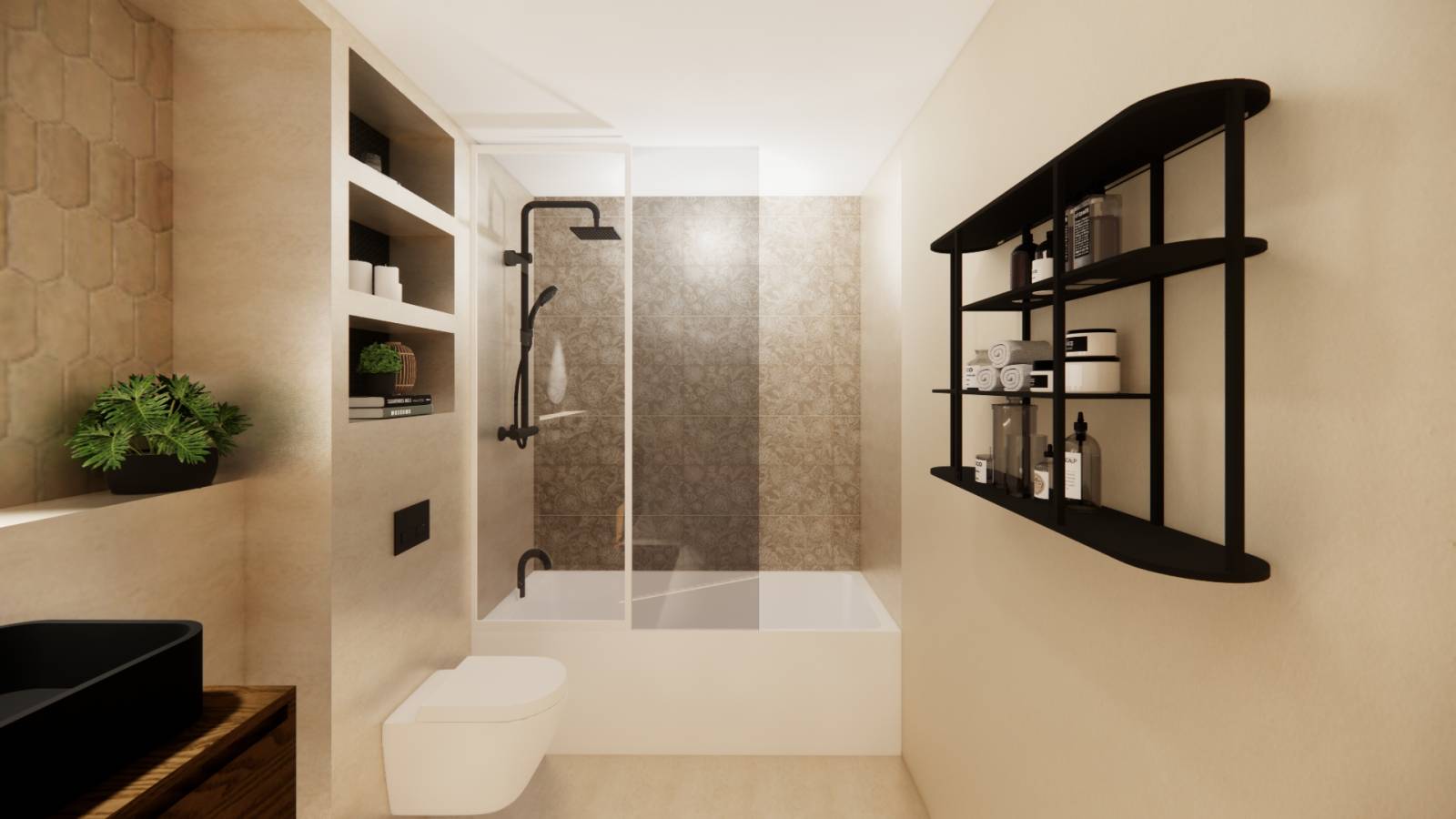 Salle de bain à Cannes