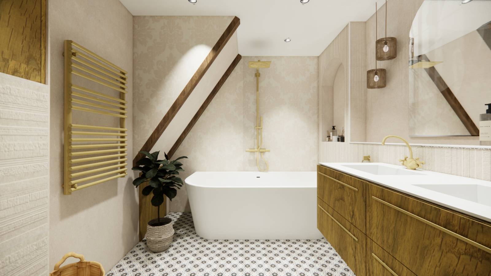 Salle de bain haut de gamme à Nice