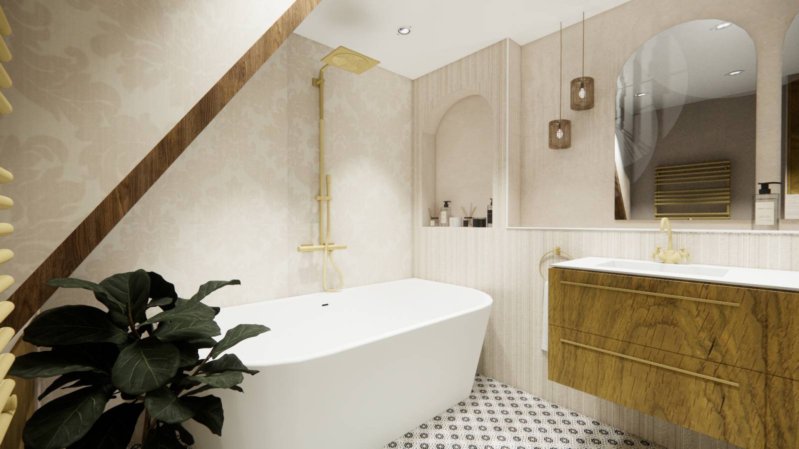 Salle de bain haute de gamme à Cannes