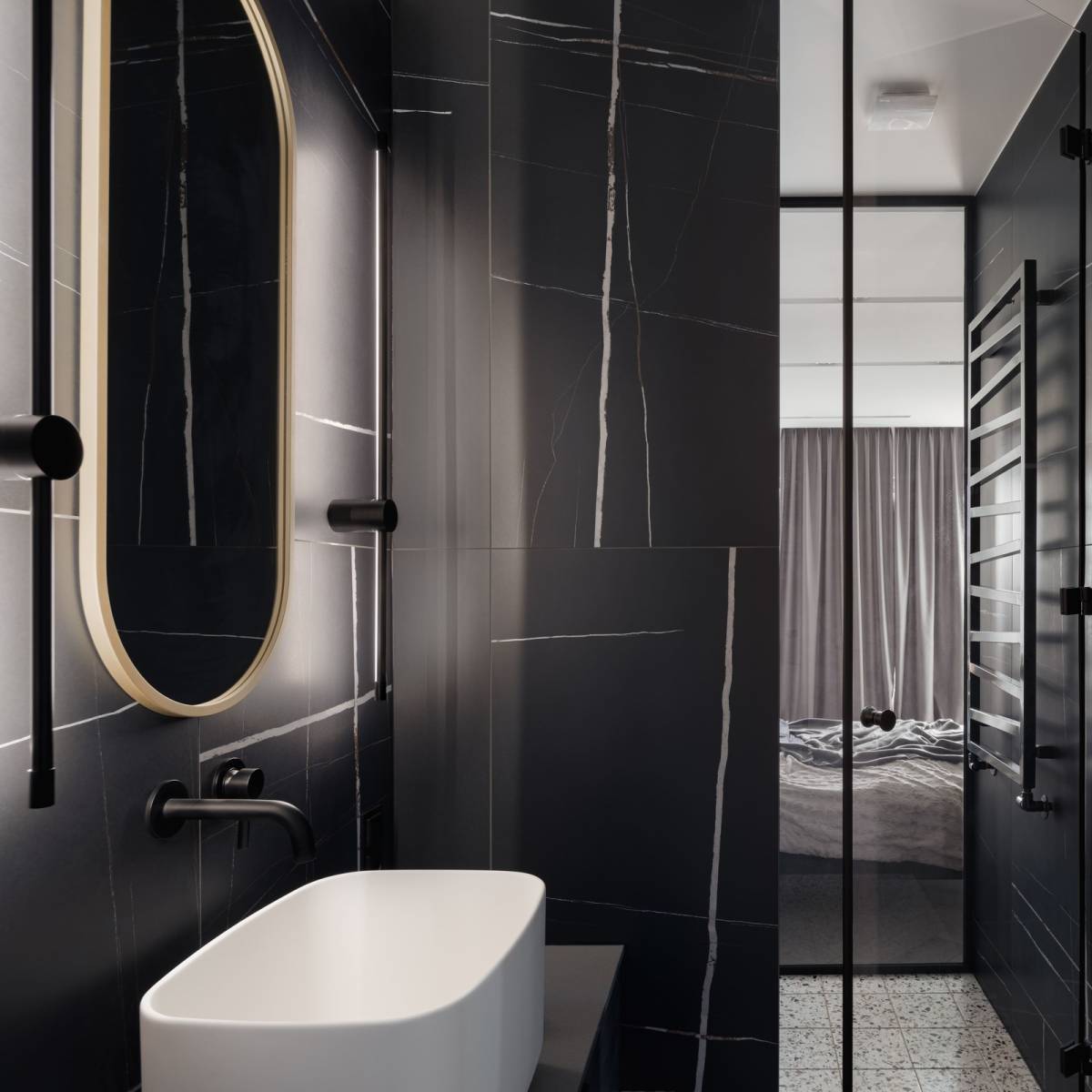Rénovation complète d'une salle de bain haut de gamme avec un architecte d'intérieur à Nice
