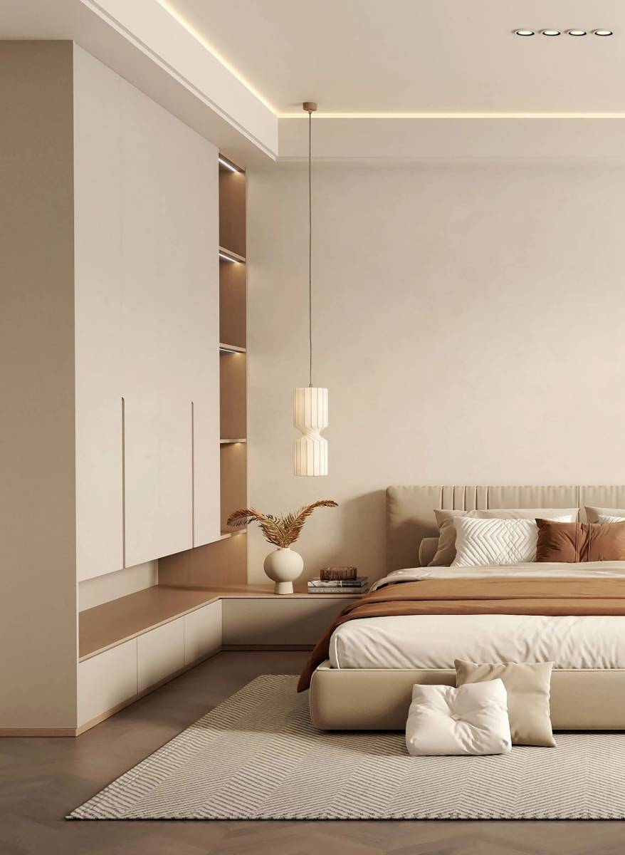 Rénover une chambre chaleureuse et moderne sur Antibes