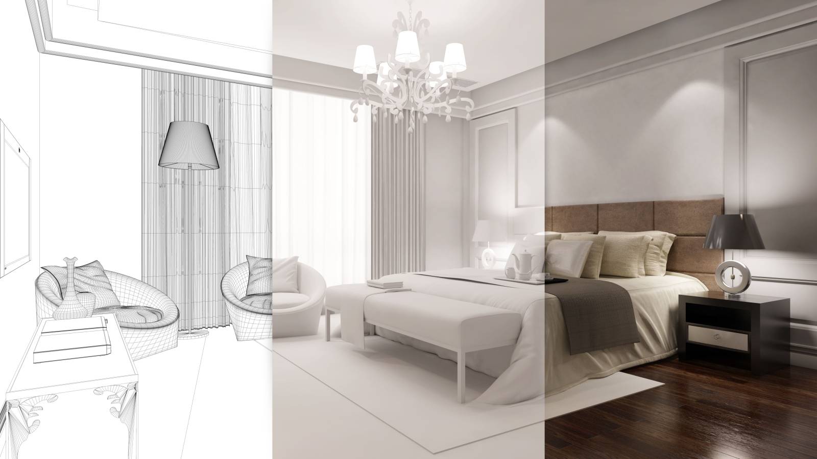 Travaux et suivi de chantier pour une maison ou appartement par un architecte d'intérieur de Nice à Fréjus