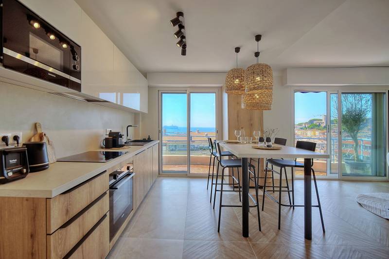 Cuisine ouverte conviviale