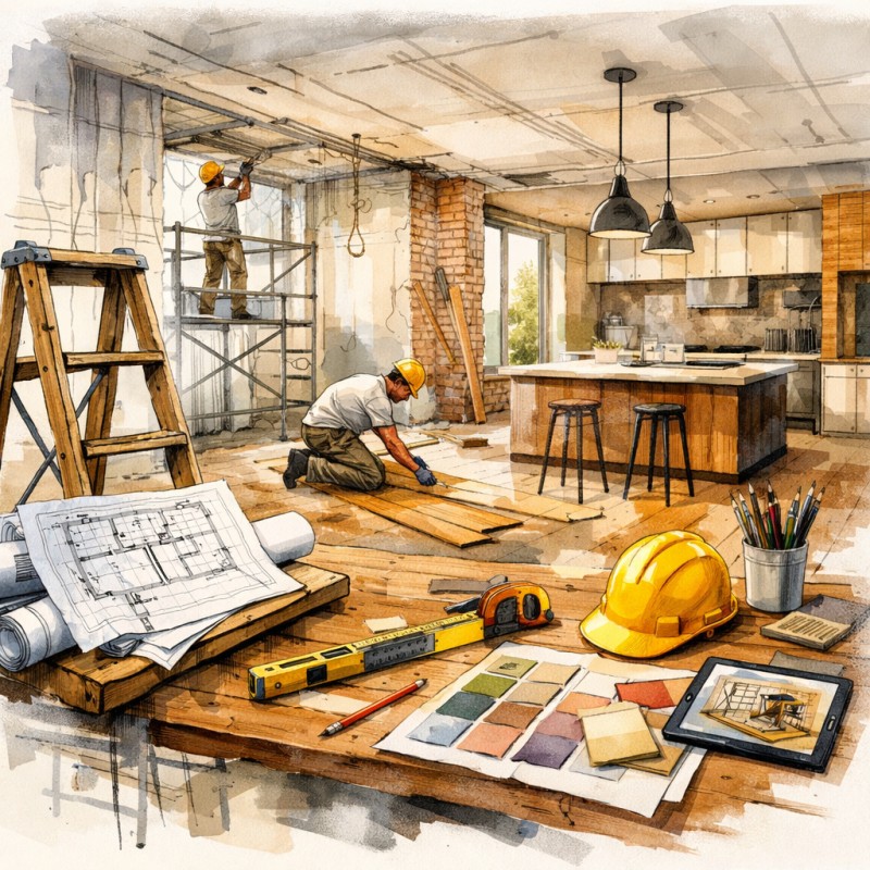 Architecture intérieure & rénovation clé en main à Cannes