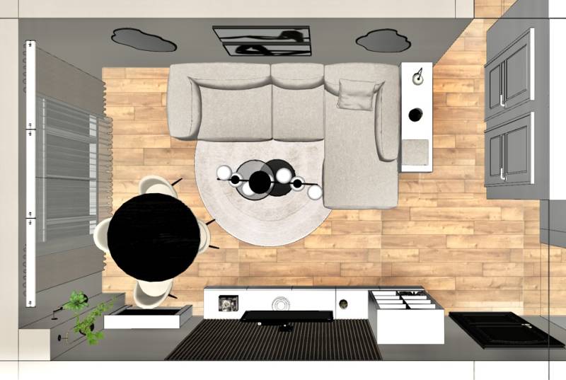 Plan d'agencement pour rénovation