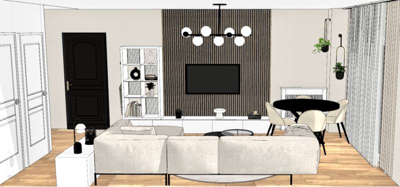 Plan 3D d'agencement