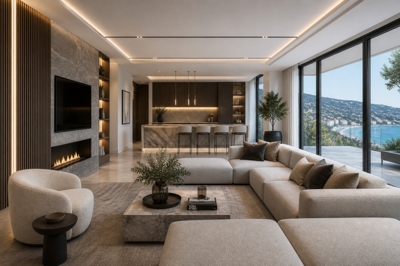 Architecte d'intérieur haut de gamme à Nice