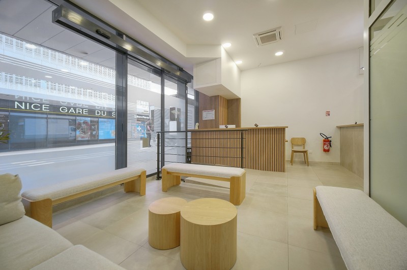 Architecture intérieure à Nice : création d’un centre médical pluridisciplinaire Imagicare