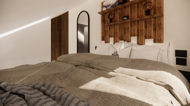 Chambre rénovée à Nice