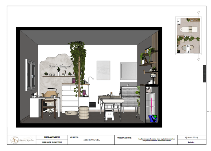 Plan 3D pour optimiser son intérieur