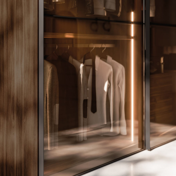 Dressing en noyer à Nice