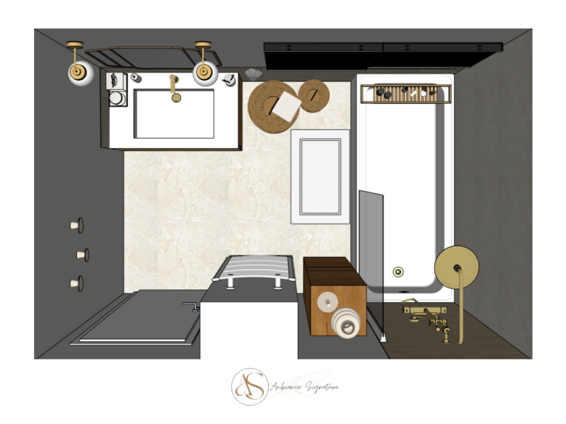 Rénover une salle de bain pas cher à Cannes avec l'aide d'un architecte d'intérieur