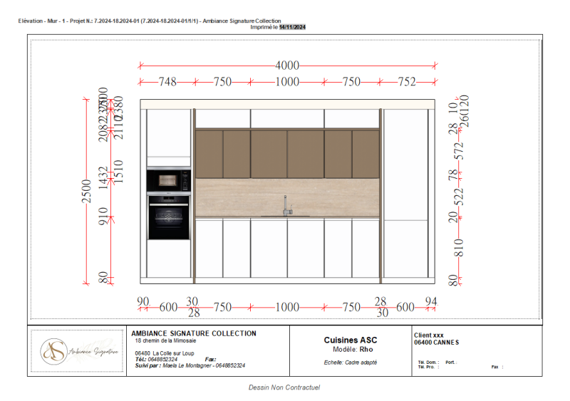 Cuisiniste haut de gamme de confiance  sur Villeneuve Loubet