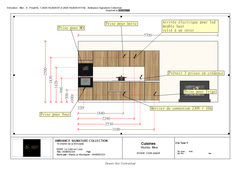 Cuisiniste indépendant et architecte d'intérieur : projet clé en main à La Colle sur Loup