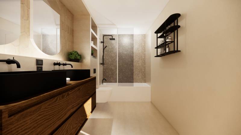 Salle de bain sur mesure à Cannes