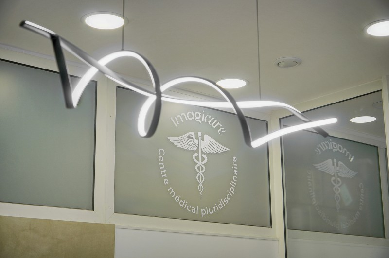 Architecture intérieure à Nice : création d’un centre médical pluridisciplinaire Imagicare